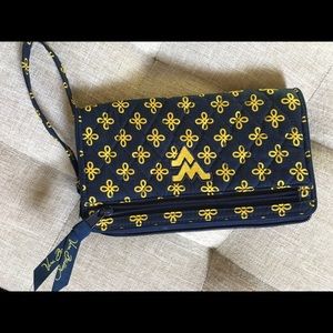 Vera Bradley WVU wallet